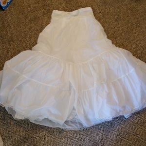 A line or Ballgown wedding dress petticoat or slip